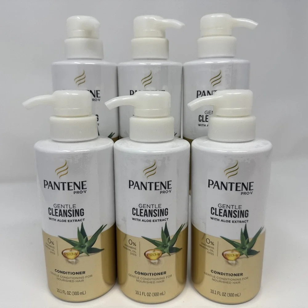 6X Pantene Pro V Gentle Cleansing With Aloe Extract Conditioner  10.1 oz